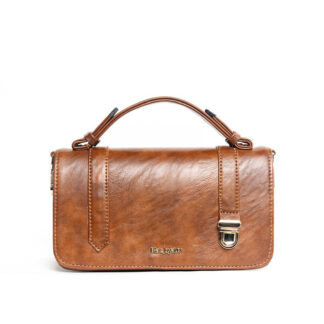 Sac à main – Collection DO – Cuir Marron (avec boucle)
